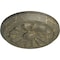 Ekena Millwork Olivia Ceiling Medallion (Fits Canopies up to 2 1/8"), 7 7/8"OD x 1 1/8"P, Witch Hazel Crackle CM07OLWHC - alternate 4
